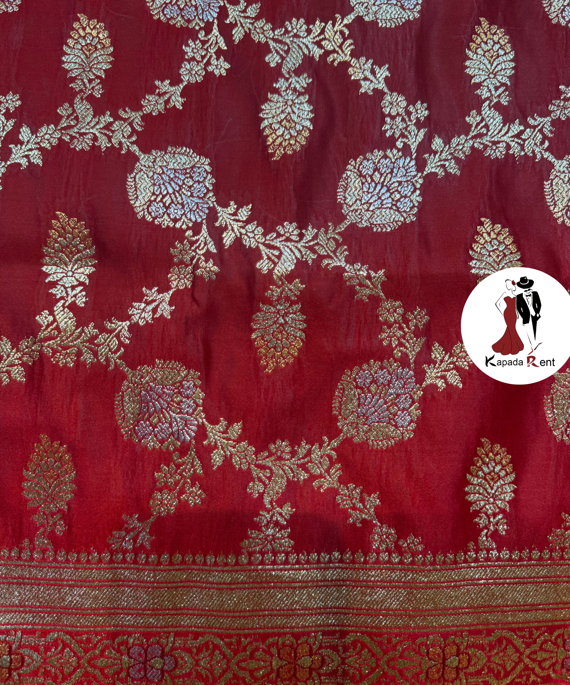 Dola Silk Meenakari Swarovski Bridal Saree