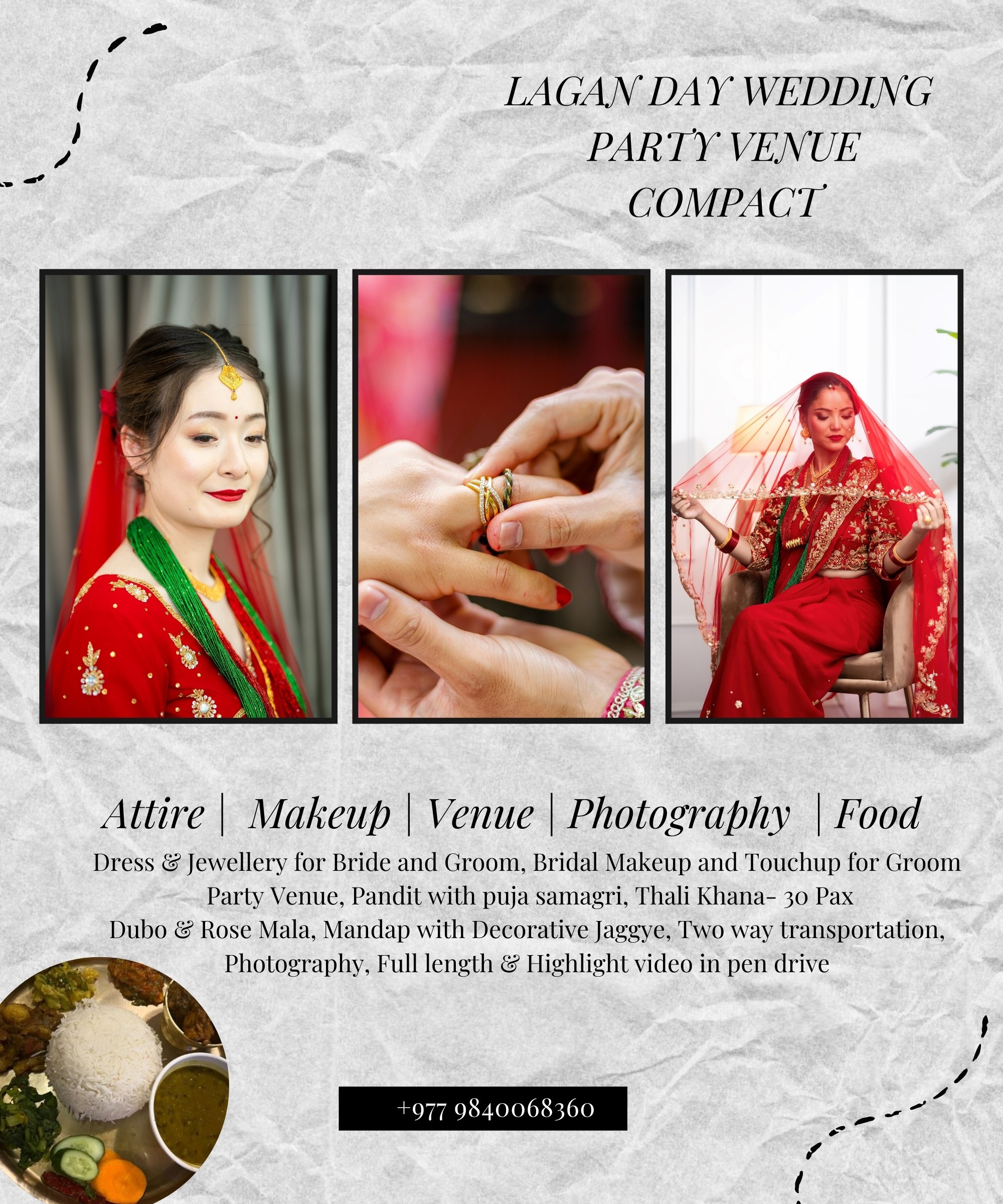 Lagan Day Wed - Compact Package