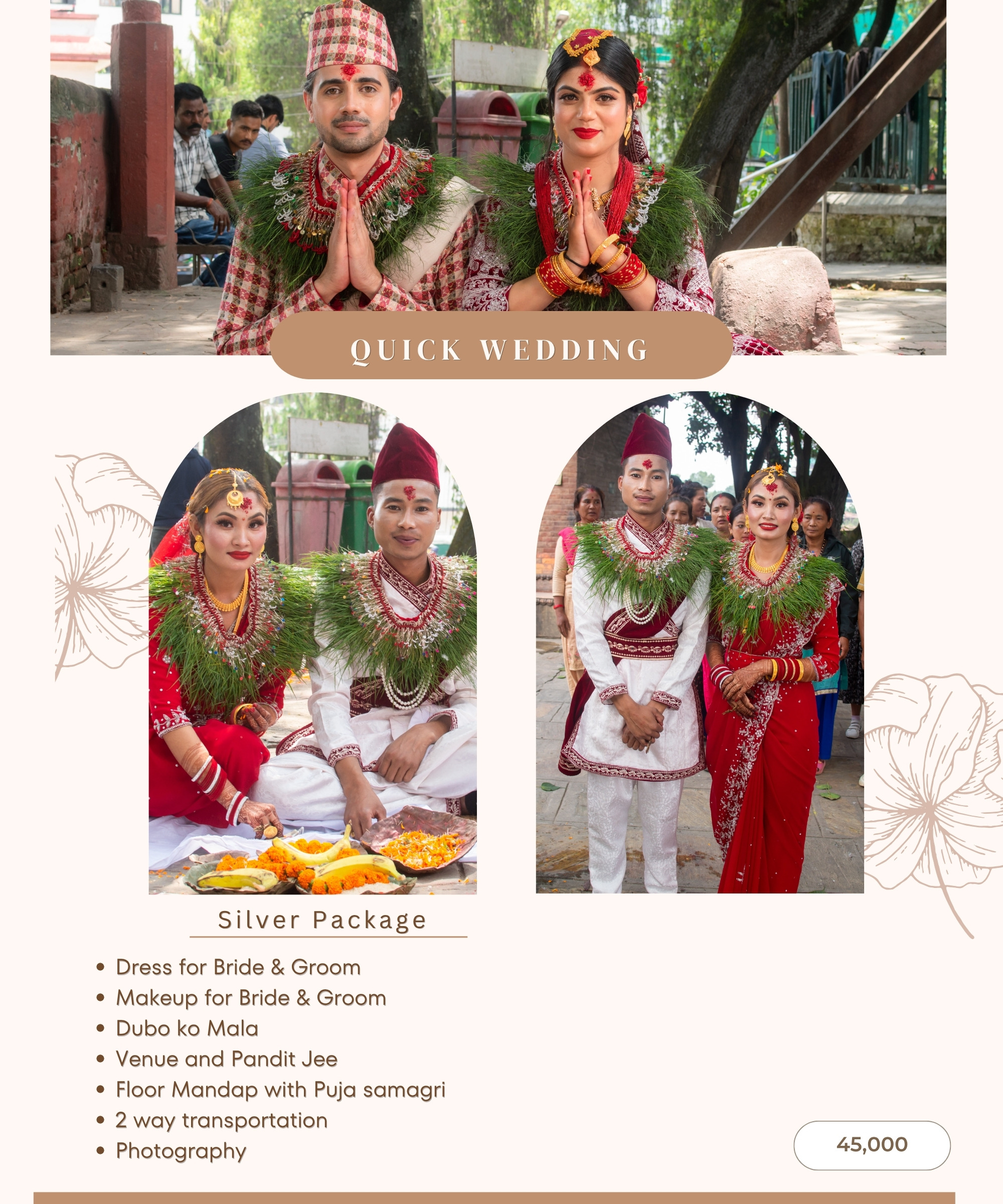Silver Package Wedding