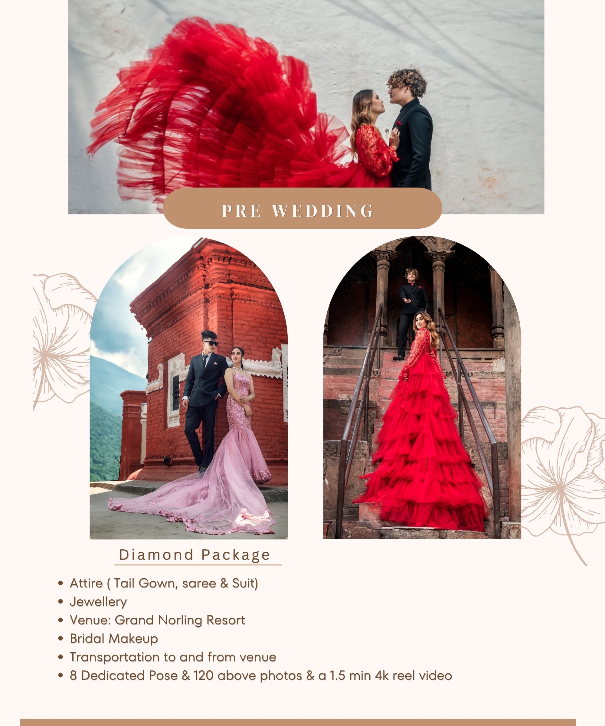 Diamond Package Pre Wed