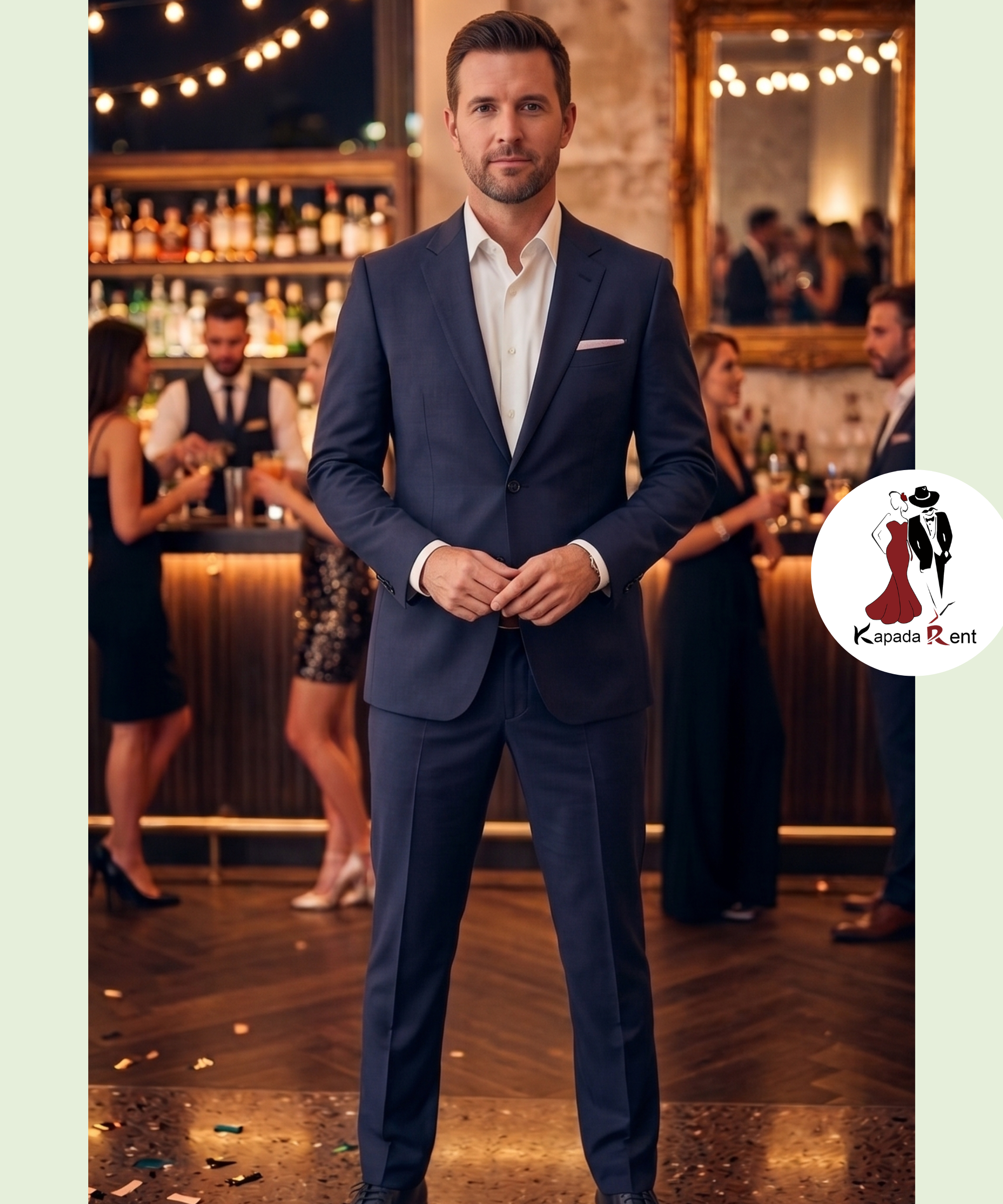 Lord and Tailors Navy blue suit