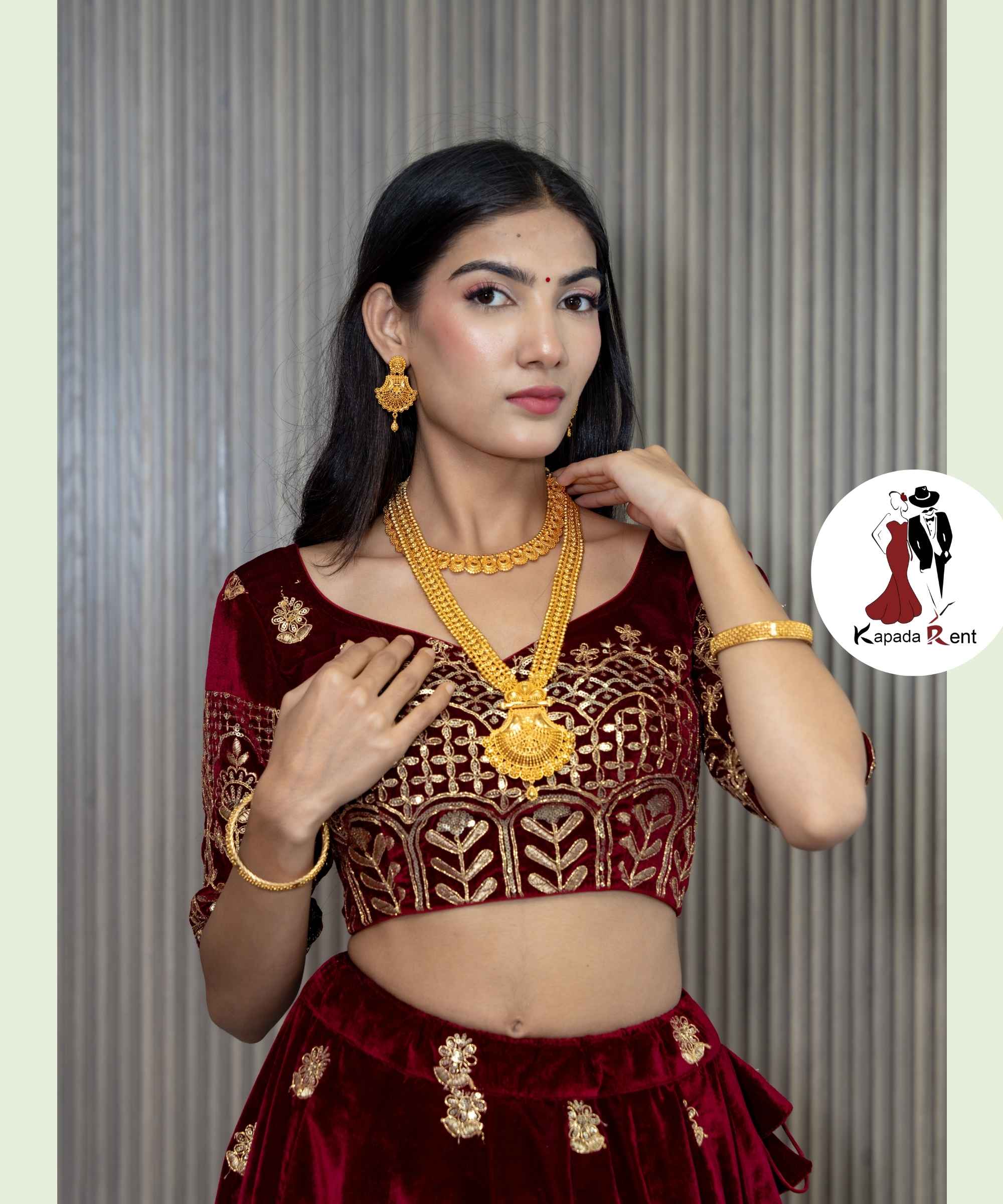 Compact Bridal Jewellery Set