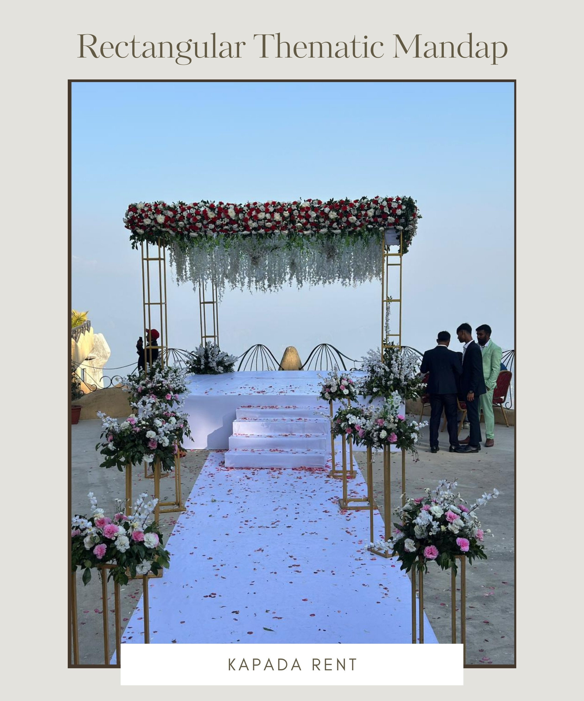 Rectangular Thematic Mandap