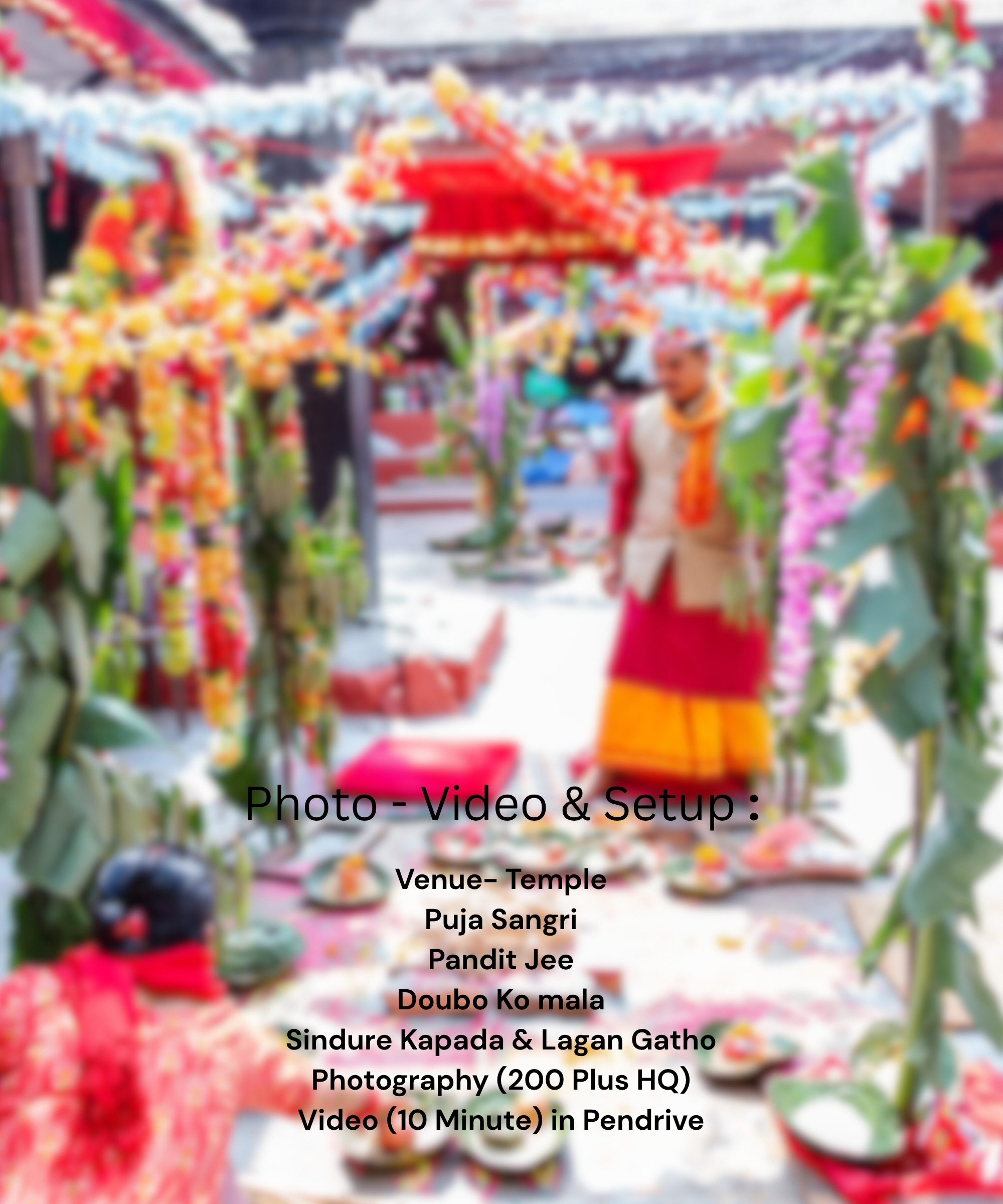 Setup with Photo Video