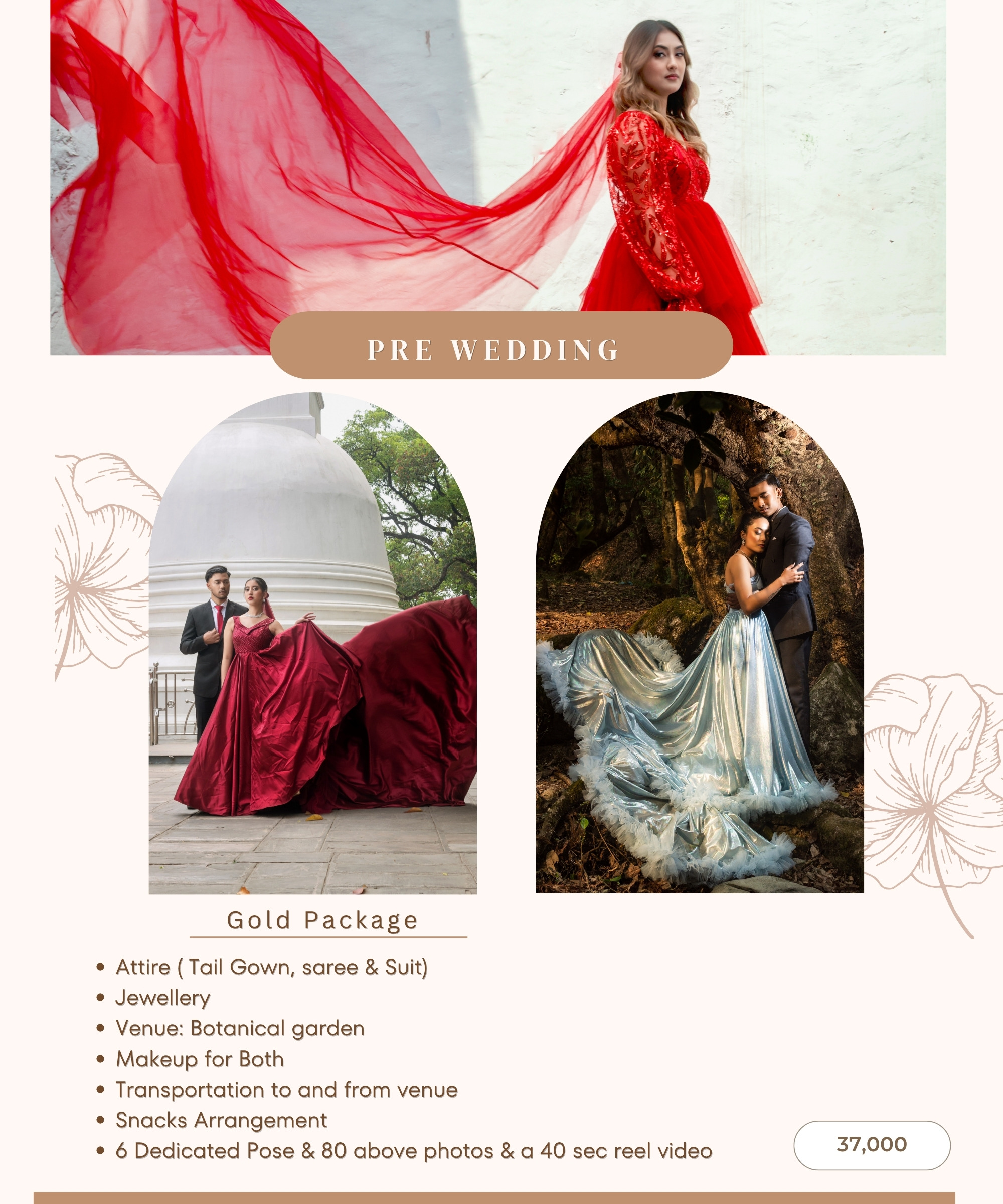 Gold Package Pre Wed